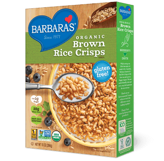 Barbara's Bakery - Barbara's Bakery Cereal Brown rice Crisps 10 oz (6 Pack)