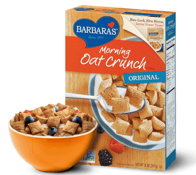 Barbara's Bakery - Barbara's Bakery Morning Oat Crunch Cereal Original 14 oz (12 Pack)