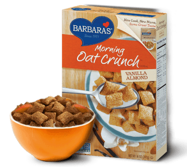 Barbara's Bakery - Barbara's Bakery Morning Oat Crunch Cereal Vanilla Almond 14 oz (6 Pack)