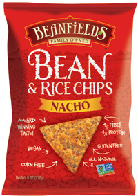 Beanfields - Beanfields Bean & Rice Chips Nacho 1.5 oz (24 Pack)