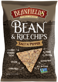 Beanfields - Beanfields Bean & Rice Chips Sea Salt & Pepper 1.5 oz (24 Pack)