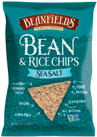 Beanfields - Beanfields Bean & Rice Chips Sea Salt 1.5 oz (24 Pack)