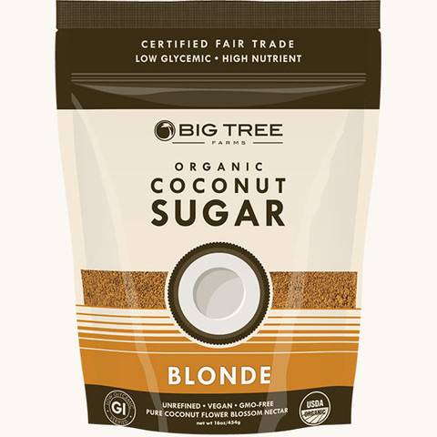 Big Tree Farms - Big Tree Farms Organic Coconut Palm Sugar Blonde (6 Pack)