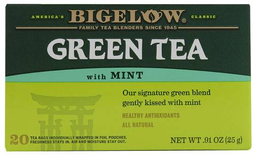 Bigelow Tea - Bigelow Tea Green Tea with Mint 20 Bags