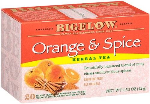 Bigelow Tea - Bigelow Tea Orange & Spice Herb Tea 20 Bags