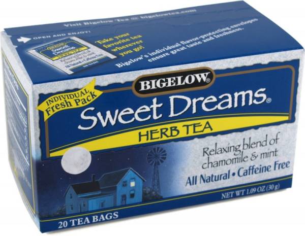 Bigelow Tea Sweet Dreams Herb Tea 20 Bags