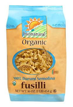 Bionaturae - Bionaturae Organic Durum Semolina Fusilli 16 oz (12 Pack)