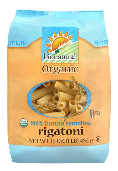 Bionaturae - Bionaturae Organic Durum Semolina Rigatoni 16 oz (12 Pack)
