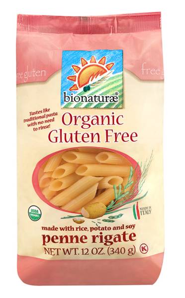 Bionaturae - Bionaturae Organic Gluten Free Penne Rigate 12 oz (12 Pack)