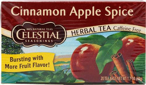 Celestial Seasonings - Celestial Seasonings Cinnamon Apple Spice Herbal Tea - 20 Bags
