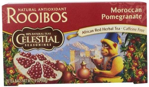 Celestial Seasonings - Celestial Seasonings Moroccan Pomegranate Red Herbal Tea - 20 Bags