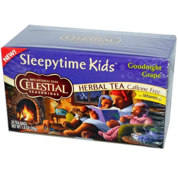 Celestial Seasonings - Celestial Seasonings Sleepytime Kids Goodnight Grape Tea - 20 Bags
