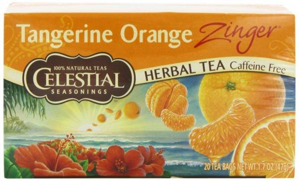 Celestial Seasonings - Celestial Seasonings Tangerine Orange Herbal Tea - 20 Bags