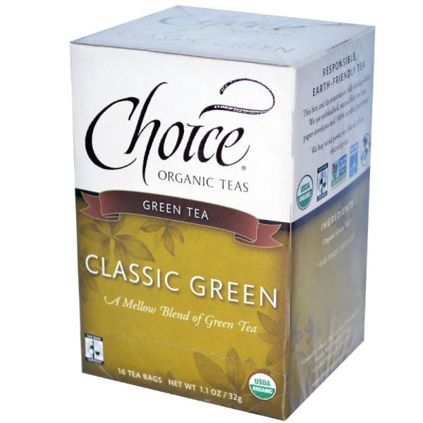 Choice Organic Teas - Choice Organic Teas Classic Green (16 bags)