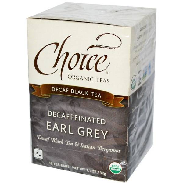 Choice Organic Teas - Choice Organic Teas Decaffeinated Earl Grey (16 bags)
