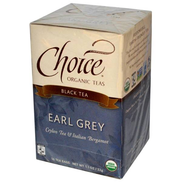 Choice Organic Teas - Choice Organic Teas Earl Grey (16 bags)