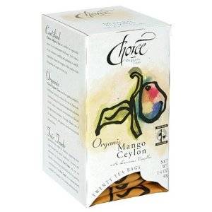 Choice Organic Teas - Choice Organic Teas Mango Ceylon with Vanilla Gourmet (20 bags)