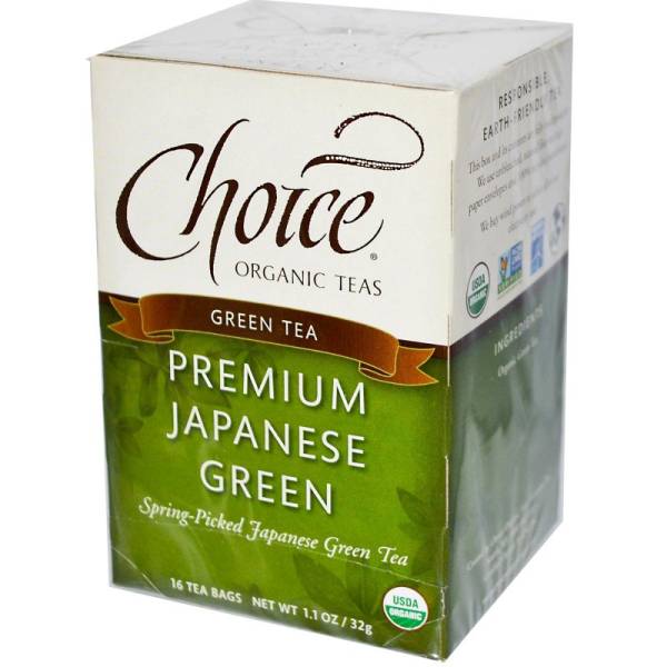 Choice Organic Teas - Choice Organic Teas Premium Japanese Green (16 bags)