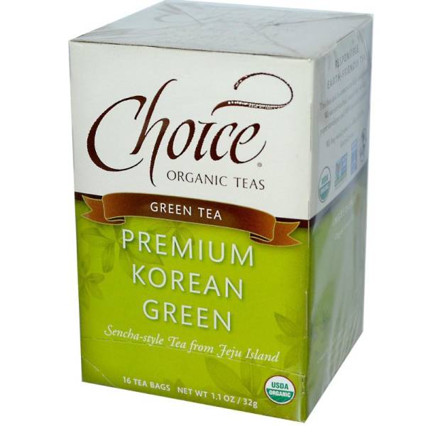 Choice Organic Teas - Choice Organic Teas Premium Korean Green (16 bags)