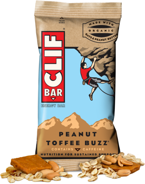Clif Bar - Clif Bar - Peanut Toffee Buzz 2.4 oz (12 Pack)