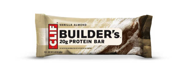 Clif Bar - Clif Bar Builder's Bar 2.4 oz- Vanilla Almond (12 Pack)