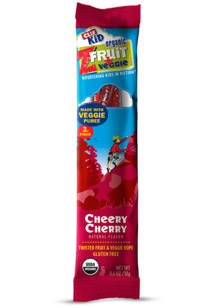 Clif Bar - Clif Bar Kid Z Fruit + Veggie Cheery Cherry 0.7 oz (6 Pack)