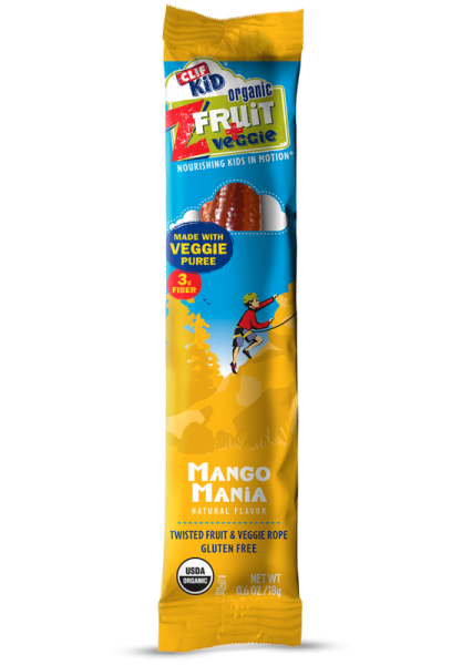 Clif Bar - Clif Bar Kid Z Fruit + Veggie Mango Mania 0.7 oz (6 Pack)