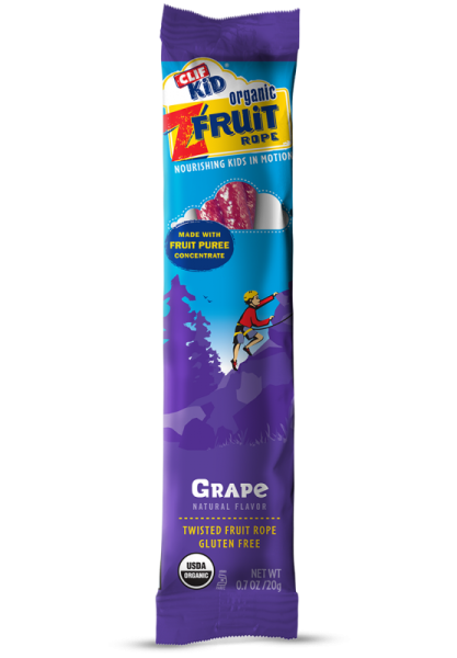 Clif Bar - Clif Bar Kid Z Fruit Twisted Grape 0.7 oz (18 Pack)
