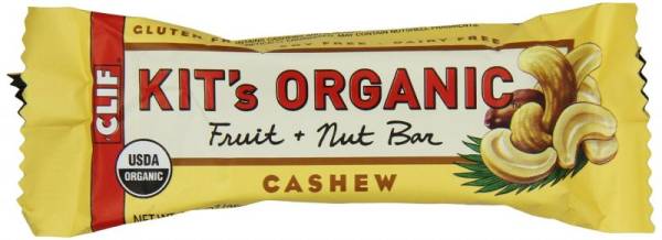 Clif Bar Kit's Organics - Clif Bar Kit's Organics Fruit and Nut Bar 1.76 oz - Cashew (12 ct)