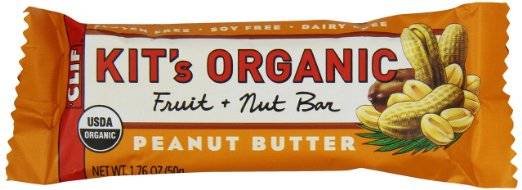 Clif Bar Kit's Organics - Clif Bar Kit's Organics Fruit and Nut Bar 1.76 oz - Peanut Butter (12 ct)