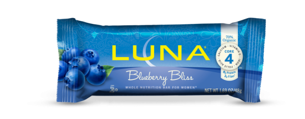 Clif Bar - Clif Bar Luna Bars 1.7 oz - Blueberry Bliss (15 Pack)