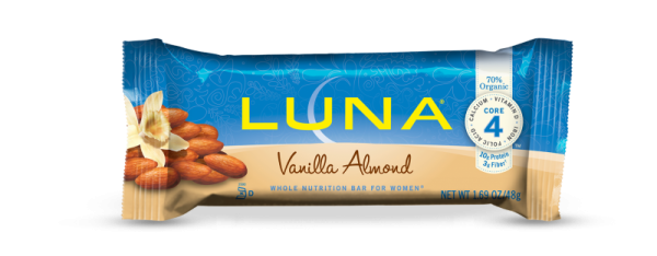 Clif Bar - Clif Bar Luna Bars 1.7 oz- Vanilla Almond (15 Pack)