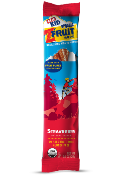 Clif Bar - Clif Bar Z Fruit Rope Strawberry 0.7 oz (18 Pack)