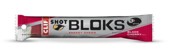 Clif Bar - Clif Shot Bloks Black Cherry w/ Caffeine 2.12 oz (18 Pack)