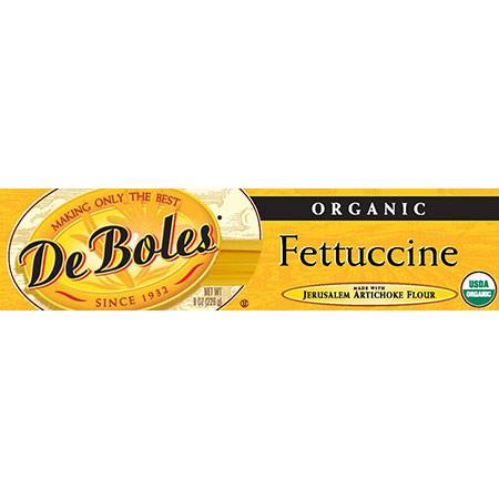 DeBoles - DeBoles Fettucine Jerusalem Artichoke Fettucine 8 oz (12 Pack)