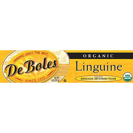 DeBoles - DeBoles Organic Artichoke Linguine 8 oz (12 Pack)