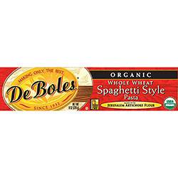 DeBoles - DeBoles Organic Whole Wheat Spaghetti 8 oz (12 Pack)