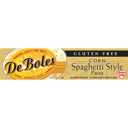DeBoles - DeBoles Wheat Free Corn Spaghetti 8 oz (12 Pack)