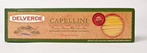 Delverde - Delverde Capellini Pasta 1lb (12 Pack)