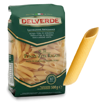Delverde - Delverde Penne Rigate Pasta 1lb (12 Pack)