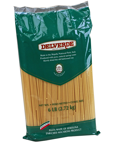Delverde - Delverde Spaghetti Pasta 1lb (12 Pack)