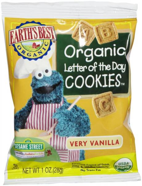 Earth's Best  - Earth's Best Baby Foods Organic Very Vanilla Cookies (6 Pack)