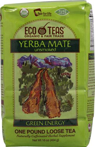 Eco Teas - Eco Teas Organic Yerba Mate Loose Tea - 1lb.