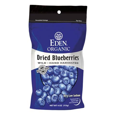Eden Foods - Eden Foods Dried Wild Blueberries 1 oz (6 Pack)