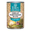 Eden Foods - Eden Foods Great Northern Beans 15 oz (6 Pack)