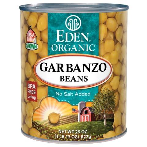 Eden Foods - Eden Foods Organic Beans Garbanzo 29 oz (6 Pack)