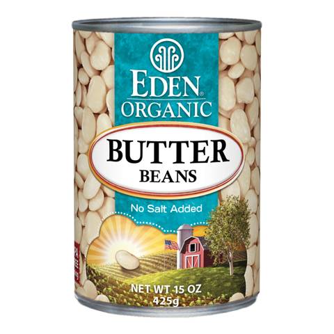 Eden Foods - Eden Foods Organic Butter Beans 15 oz (6 Pack)