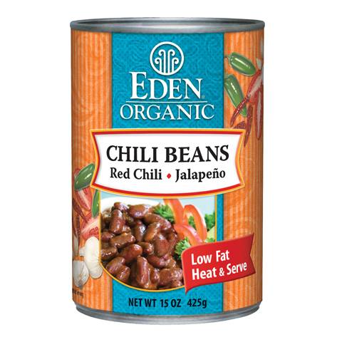 Eden Foods - Eden Foods Organic Chili Beans with Jalapeno & Chili Peppers 15 oz (6 Pack)