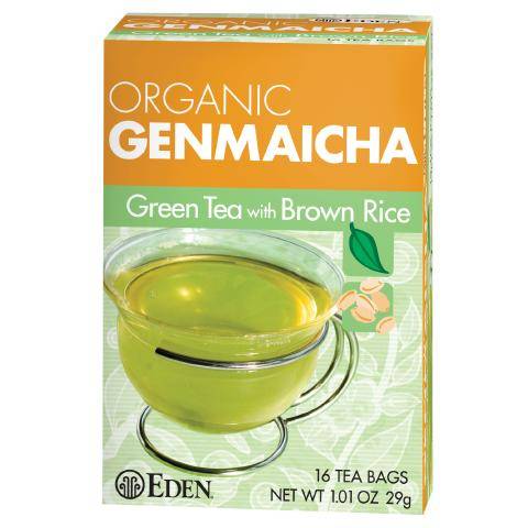 Eden Foods - Eden Foods Organic Genmaicha Tea 16 bags (6 Pack)