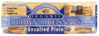 Edward & Sons - Edward & Sons Brown Rice Snaps 3.5 oz - Unsalted Plain (12 Pack)